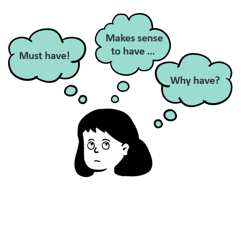 Woman thinking about ESG disclosures: must have, sensible to have, why have?